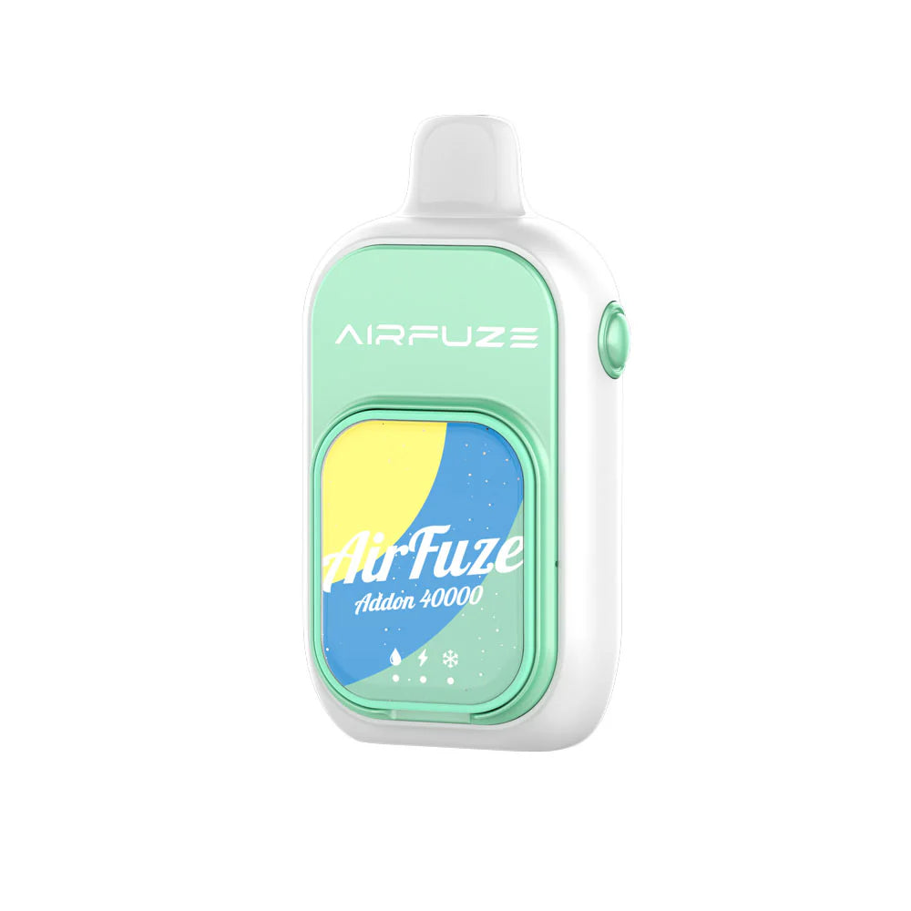 Miami Mint (Ice Control) AirFuze Addon 40K (W/ Nicotine Strips) - Black Coral